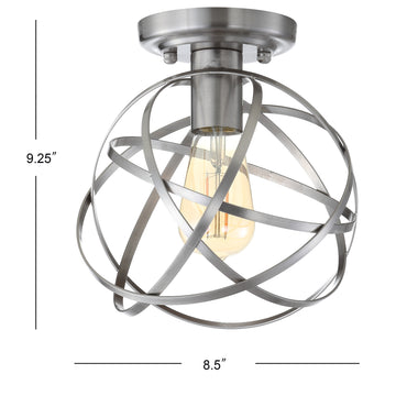 Alma 13" Metal LED Flush Mount